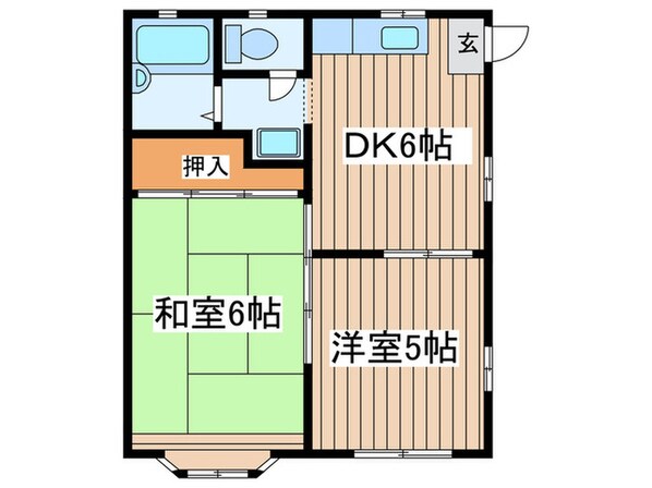 ニューサンライフ茅ヶ崎の物件間取画像